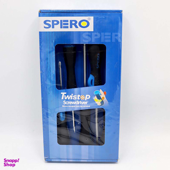 پیچ گوشتی دوسو و چهارسو اسپرو (Spero) مدل YP-05 مجموعه 5 عددی