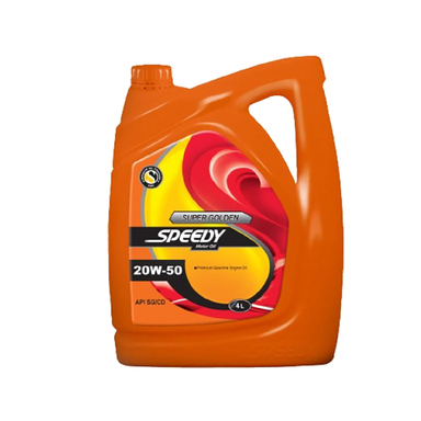 روغن موتور اسپیدی مدل Super Golden 20W50 SG حجم 4 لیتر