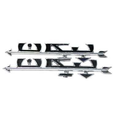 آرم گلگیر خودرو قطعه سازان کبیر مدل ARM-PEYKAN-528 مناسب برای پیکان مجموعه 2 عددی