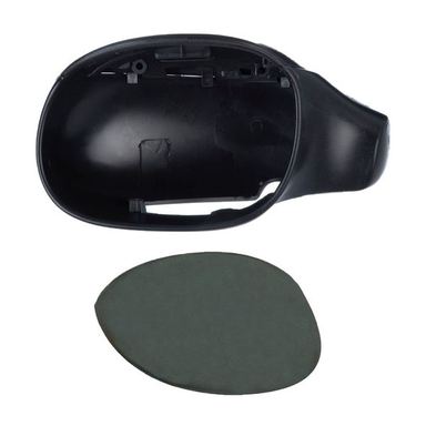 قاب آینه جانبی چپ قطعه سازان کبیر مدل GHB-206GRY-L مناسب برای پژو 206 به همراه فلاپ