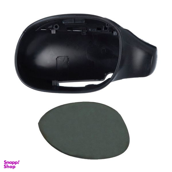 قاب آینه جانبی چپ قطعه سازان کبیر مدل GHB-206GRY-L مناسب برای پژو 206 به همراه فلاپ