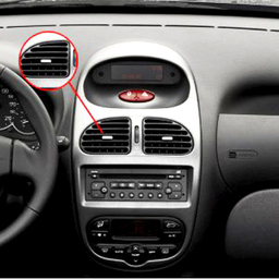 ناخنی دریچه کولر خودرو مدل NAKHSTI مناسب برای پژو 206 بسته 4 عددی