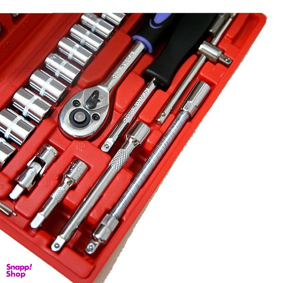 مجموعه 46 عددی آچار و سری بکس مدل BT-0046