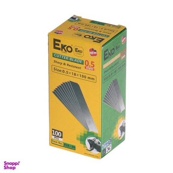 تیغ کاتر اکو مدل Gh-34 بسته 100 عددی