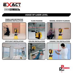 تراز لیزری کنزاکس (Kenzax) مدل KLL-1720