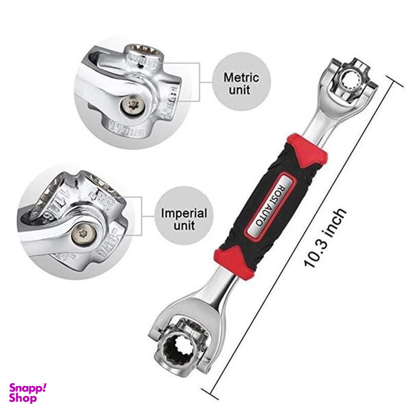 آچار همه کاره مدل بول کد YP-FR-250MM سایز 10 اینچ