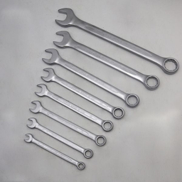 آچار یکسر تخت و یکسر رینگی فورس مدل YP-AMERICAN-08 مجموعه 8 عددی