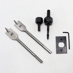مته گرد بر چوب بلک بول کد YP-CHOOB-MDF-019 مجموعه 19 عددی