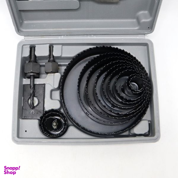 مته گرد بر چوب بلک بول کد YP-CHOOB-MDF-019 مجموعه 19 عددی