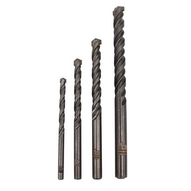 مته الماسه مدل کوییک کد YP-AL-GRANITE-STEEL-5-7-9-12MM سایز 5-12 میلی متر مجموعه 4 عددی