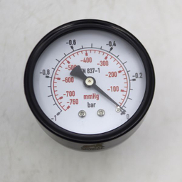 گیج فشار دستگاه ساکشن روغن مدل گوریلا کد YPBT-SAKSHEN-6x6CM