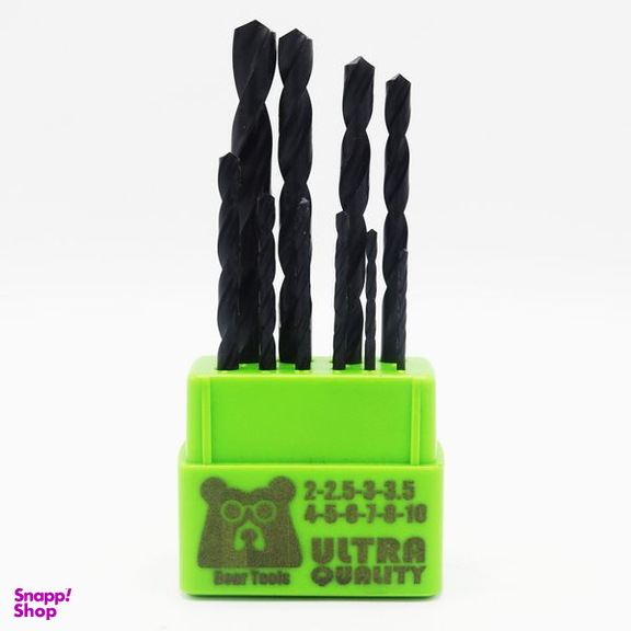 مجموعه 10 عددی مته آهن بیر تولز کد YP-HSS010