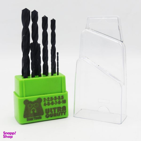مجموعه 10 عددی مته آهن بیر تولز کد YP-HSS010