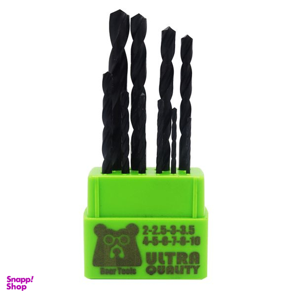 مجموعه 10 عددی مته آهن بیر تولز کد YP-HSS010