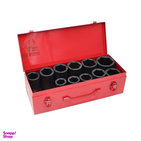 جعبه بکس مدل سویفت کد YPB-TAIWAN-24-50MM-3/4INCH مجموعه 11 عددی