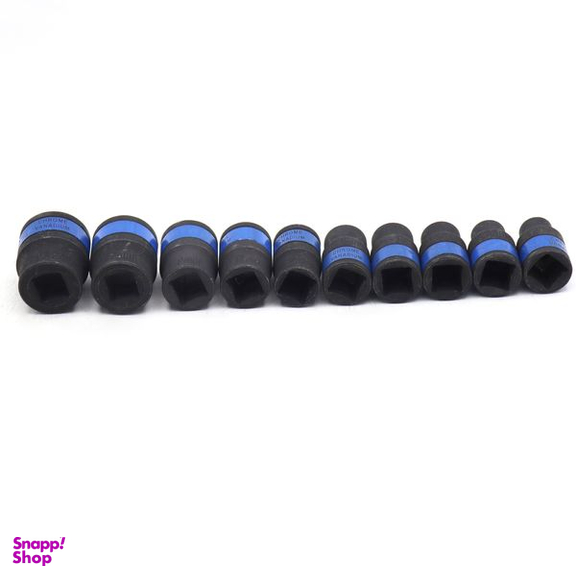 آچار بکس جغجغه ای سامکو مدل ریلی کد YPM-SM-8-24M-1/2INCH مجموعه 12 عددی