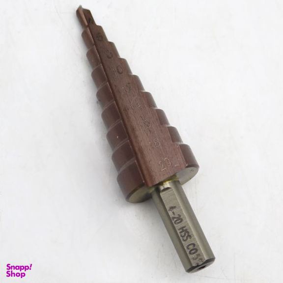 مته پله ای مدل بیگ بر کد YP-KAJI-COBALT-4-20MM سایز 4-20 میلی متر