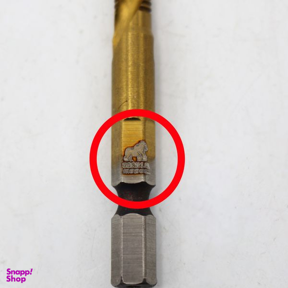 قلاویز سر مته شش گوش مدل گوریلا کد YP-BITKHOR-06MM سایز 6 میلی متر