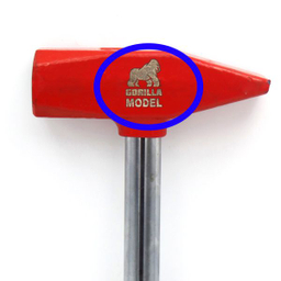 چکش مدل گوریلا کد YP-MOHANDESI-1000GR وزن 1240 گرم