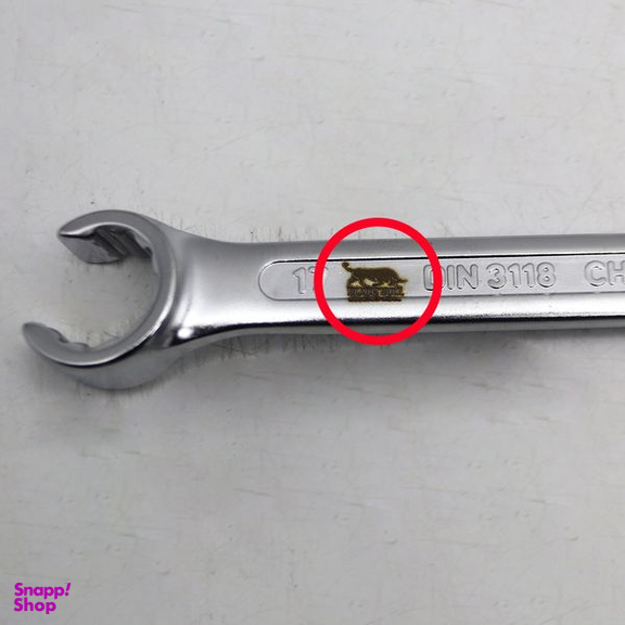 آچار دو سر رینگی مدل بلک بول کد YP-CHAKDAR-19CM سایز 14-17 میلی متر