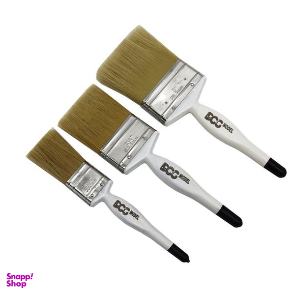 قلم مو نقاشی مدل داگ کد YP-ROGHANI-1.5-2.5-3INCH مجموعه 3 عددی