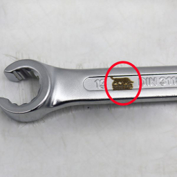 آچار دو سر رینگی مدل بلک بول کد YP-CHAKDART-17CM سایز 12-13 میلی متر