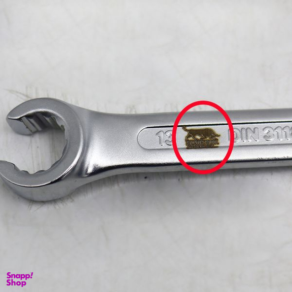 آچار دو سر رینگی مدل بلک بول کد YP-CHAKDART-17CM سایز 12-13 میلی متر