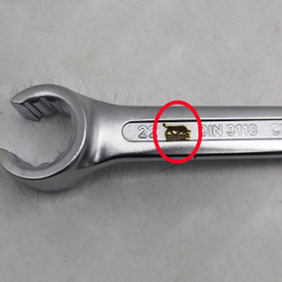آچار دو سر رینگی مدل بلک بول کد YP-CHAKDAR-20.5CM سایز 19-22 میلی متر