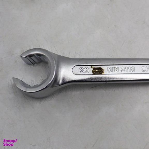 آچار دو سر رینگی مدل بلک بول کد YP-CHAKDAR-20.5CM سایز 19-22 میلی متر
