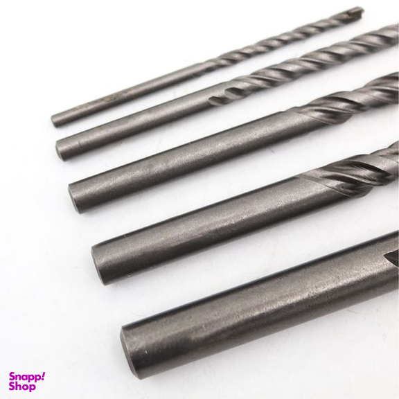 مته الماسه مدل کوییک کد YP-AL-GRANITE-STEEL-4-6-8-10-14MM سایز 4-14 میلی متر مجموعه 5 عددی
