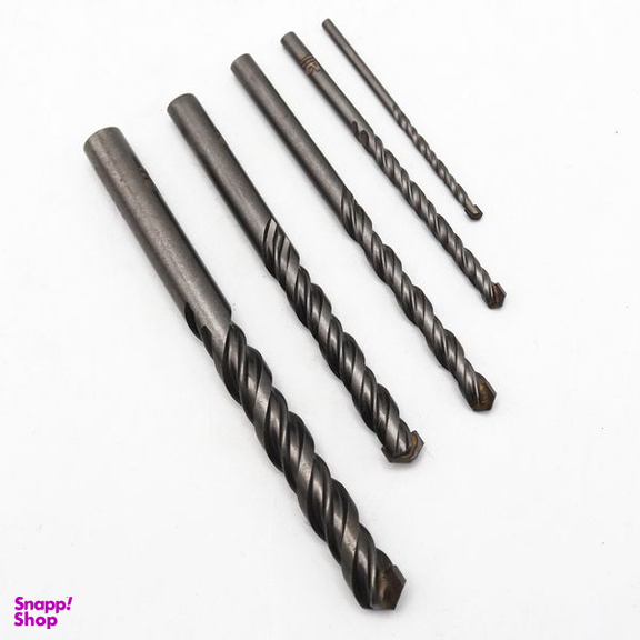 مته الماسه مدل کوییک کد YP-AL-GRANITE-STEEL-4-6-8-10-14MM سایز 4-14 میلی متر مجموعه 5 عددی