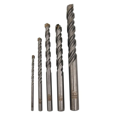 مته الماسه مدل کوییک کد YP-AL-GRANITE-STEEL-4-6-8-10-14MM سایز 4-14 میلی متر مجموعه 5 عددی
