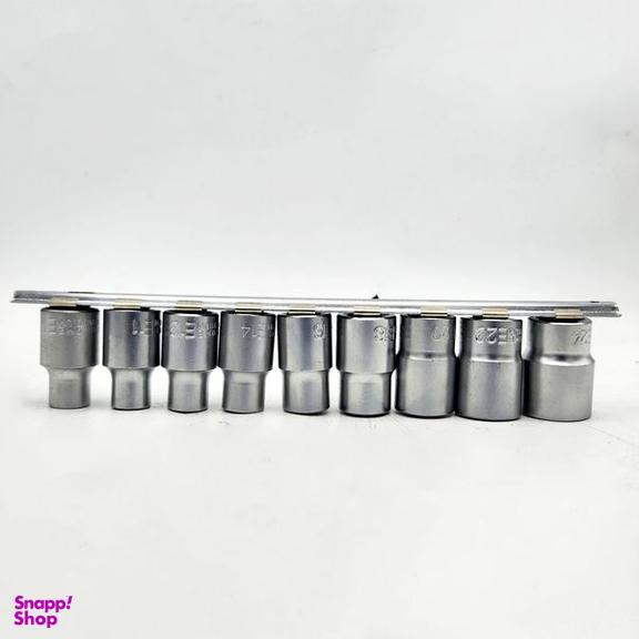 سری بکس مدل بلک بول کد YP-E10-E24MM-1/2INCH سایز 10-24 میلی متر مجموعه 9 عددی