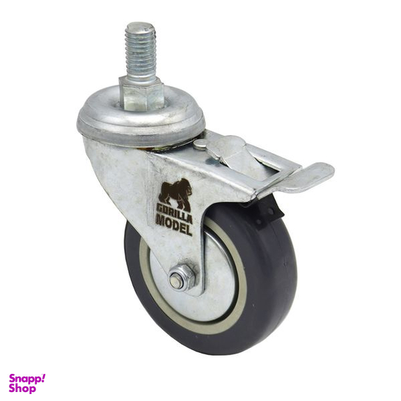 چرخ گردان ترمزدار مدل گوریلا کد YPT-PICHI-LASTICI-75MM