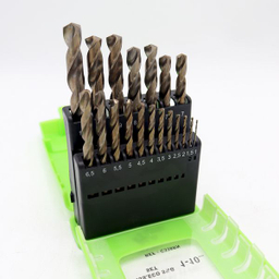 مته آهن کبالت مدل کمل کد YP-W-HSS مجموعه 19 عددی