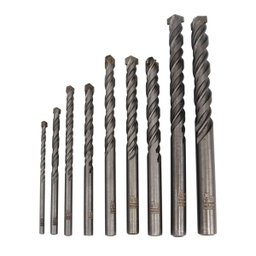 مته الماسه گرانیت مدل کوییک کد YP-AL-GRANITE-STEEL سایز 4/14 میلی متر مجموعه 9 عددی