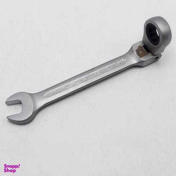 آچار یکسر تخت و یکسر جغجغه ای مدل گوریلا کد YP-TASHO-012MM سایز 12 میلی متر