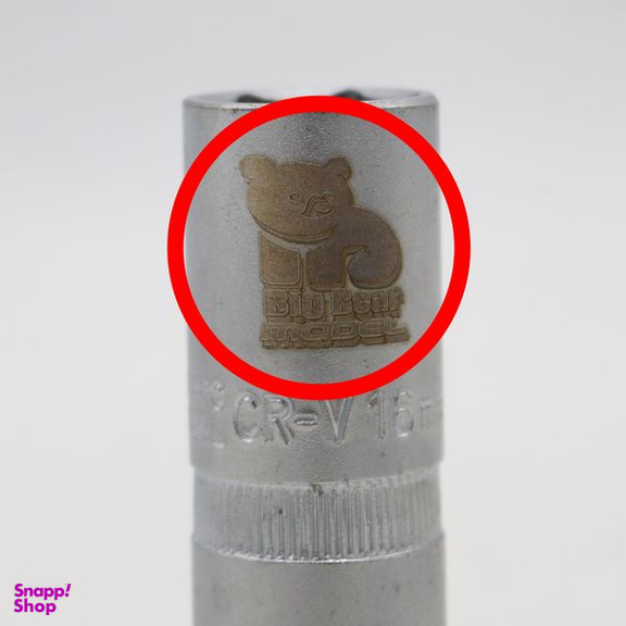 آچار بکس شمع مدل بیگ بر کد YP-1.2 INCH سایز 16 میلی متر