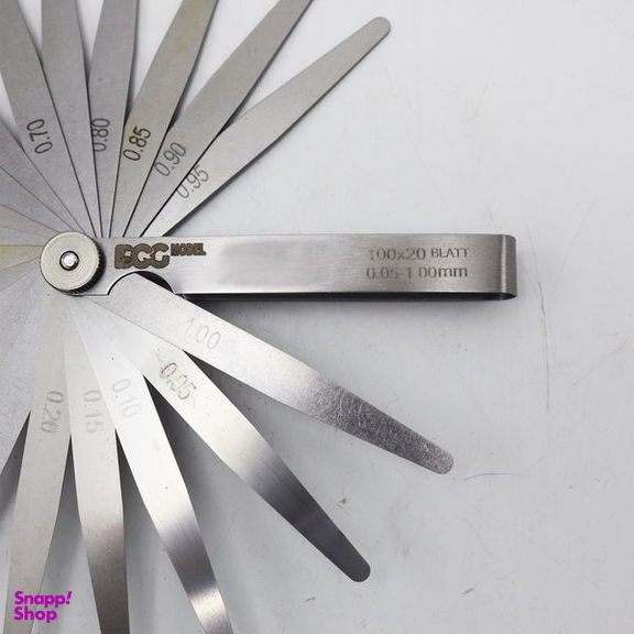 آچار فیلر مدل داگ کد YP-AP-020 مجموعه 20 عددی