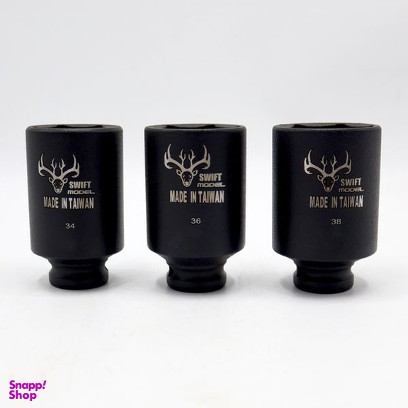 آچار بکس مدل سویفت کد YP-TAIWANI-1/2INCH مجموعه 3 عددی