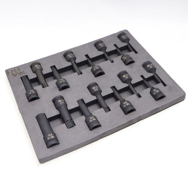 سری آچار بکس آلنی و ستاره ای مدل سویفت کد YP-TURK-T30-T80MM سایز 5-19 میلی متر مجموعه 16عددی