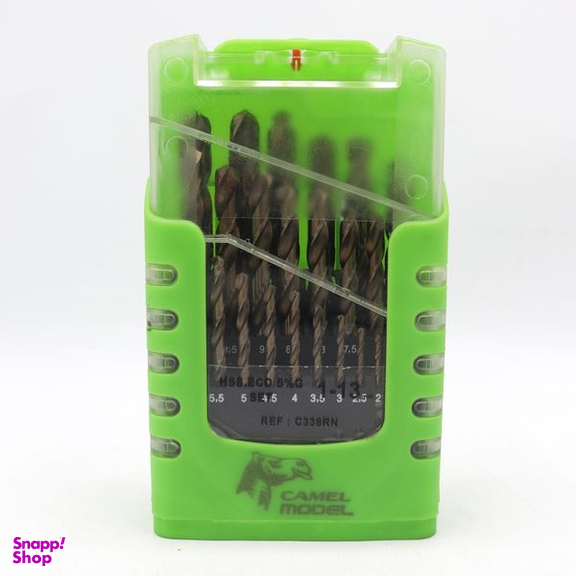مته آهن کبالت مدل کمل کد YP-W-HSS مجموعه 25 عددی