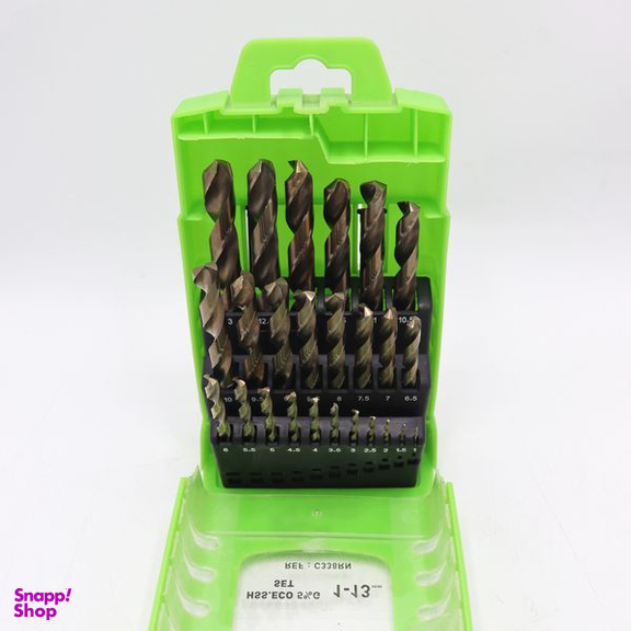 مته آهن کبالت مدل کمل کد YP-W-HSS مجموعه 25 عددی