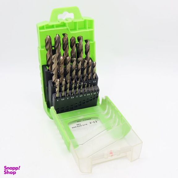 مته آهن کبالت مدل کمل کد YP-W-HSS مجموعه 25 عددی