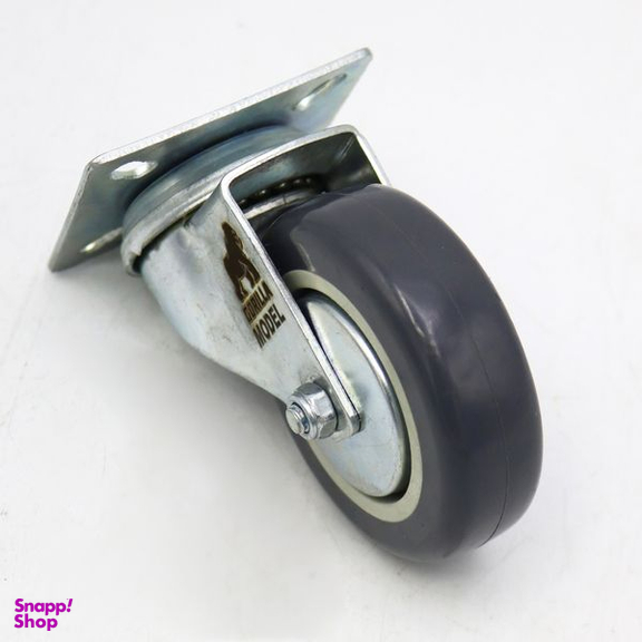چرخ گردان کفی دار مدل گوریلا کد YP-LASTIC-KAFI-75MM