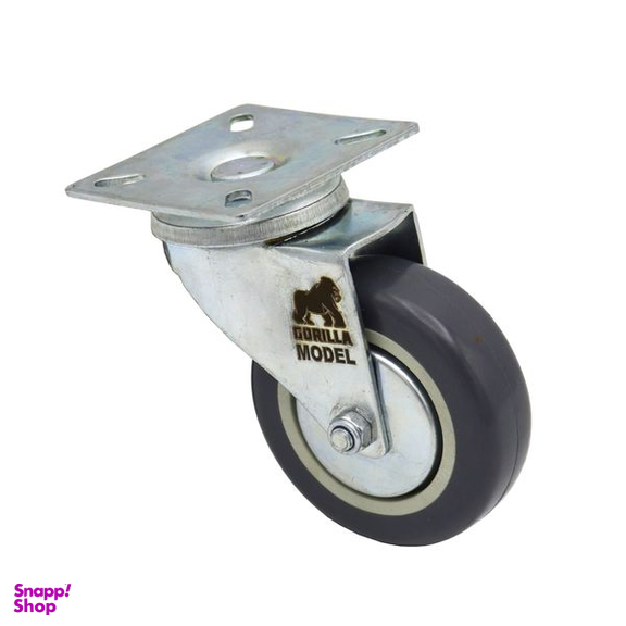 چرخ گردان کفی دار مدل گوریلا کد YP-LASTIC-KAFI-75MM