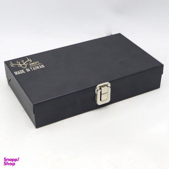 سری بکس مدل سویفت کد YP-TAIWAN-ALIYAJHI-8-32MM-1/2INCH مجموعه 19 عددی