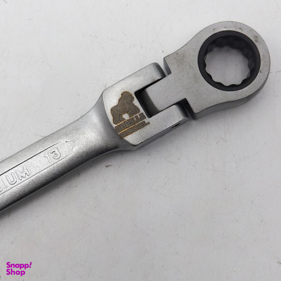آچار یکسر تخت و یکسر جغجغه ای مدل گوریلا کد YP-TASHO-013MM سایز 13 میلی متر