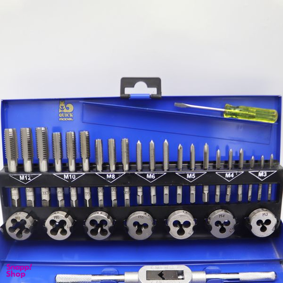حدیده و قلاویز مدل کوییک کد YP-MT-032 مجموعه 33 عددی