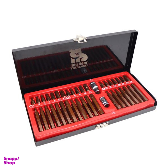 آچار آلن بیت خور مدل بیگ بر کد YPM-BIT-040 مجموعه 40 عددی